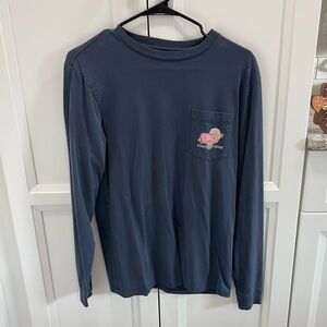 Vineyard Vines Whale Turkey Long Sleeve Shirt